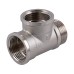 Трійник 1″ВВЗ нікельований NT554S OPTIMUM