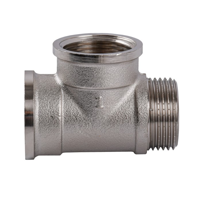 Трійник 1″ВВЗ нікельований NT554S OPTIMUM Трійник 1″ВВЗ нікельований NT554S OPTIMUM