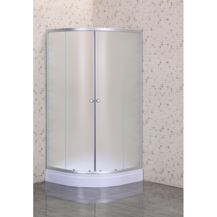 Душова кабіна з низьким піддоном Mixxus PLAIN SCT02-100x100x195-FB SATIN матове скло 4мм (MI6897) Душова кабіна з низьким піддоном Mixxus PLAIN SCT02-100x100x195-FB SATIN матове скло 4мм (MI6897)