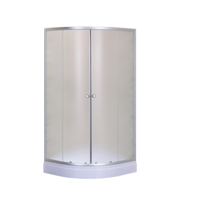 Душова кабіна з низьким піддоном Mixxus PLAIN SCT02-100x100x195-FB SATIN матове скло 4мм (MI6897) Душова кабіна з низьким піддоном Mixxus PLAIN SCT02-100x100x195-FB SATIN матове скло 4мм (MI6897)