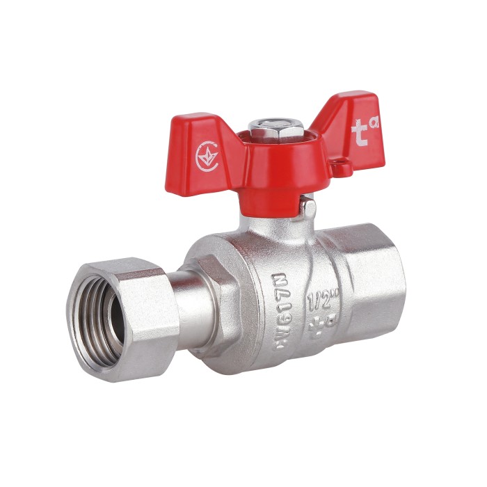 Кран кульовий з накидною гайкою Thermo Alliance Forte 1/2"х ВР для води прямий SF260W15 Кран кульовий з накидною гайкою Thermo Alliance Forte 1/2"х ВР для води прямий SF260W15
