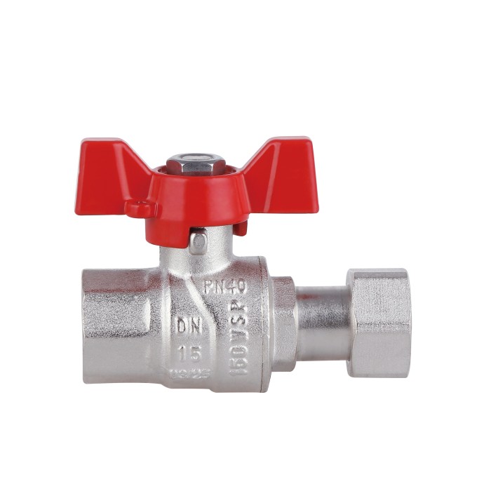 Кран кульовий з накидною гайкою Thermo Alliance Forte 1/2"х ВР для води прямий SF260W15 Кран кульовий з накидною гайкою Thermo Alliance Forte 1/2"х ВР для води прямий SF260W15