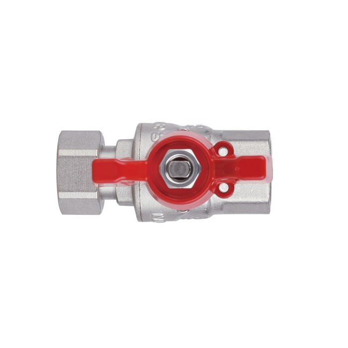 Кран кульовий з накидною гайкою Thermo Alliance Forte 1/2"х ВР для води прямий SF260W15 Кран кульовий з накидною гайкою Thermo Alliance Forte 1/2"х ВР для води прямий SF260W15