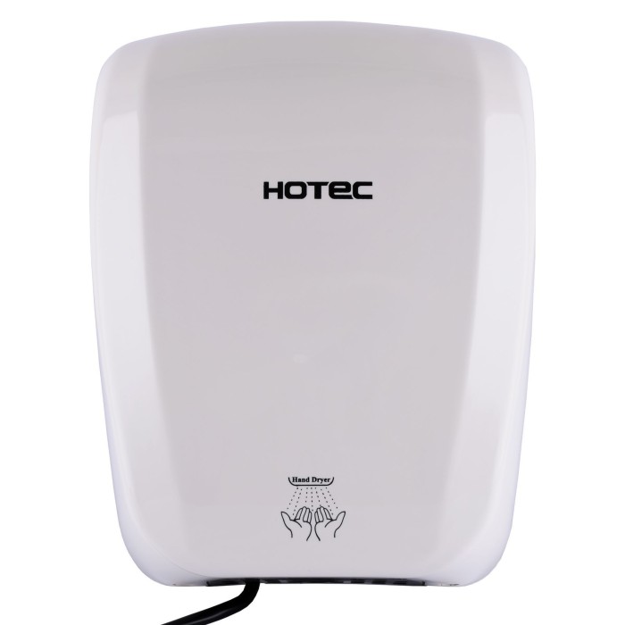 Сушарка для рук HOTEC 11.231 ABS White сенсорна, корпус пластик білий (220В ,1800Вт) Сушарка для рук HOTEC 11.231 ABS White сенсорна, корпус пластик білий (220В ,1800Вт)
