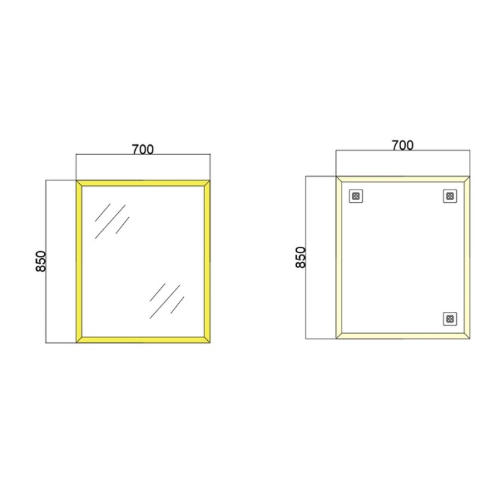 Дзеркало настінне Zerix FONTE MRZ09-70x85-Reverse GOLD прямокутне в золотій рамі (ZX5639) Дзеркало настінне Zerix FONTE MRZ09-70x85-Reverse GOLD прямокутне в золотій рамі (ZX5639)