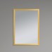 Дзеркало настінне Zerix FONTE MRZ09-70x85-Reverse GOLD прямокутне в золотій рамі (ZX5639)