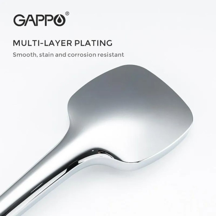 Ручний душ GAPPO G001, 3-режим, білий/хром Ручний душ GAPPO G001, 3-режим, білий/хром