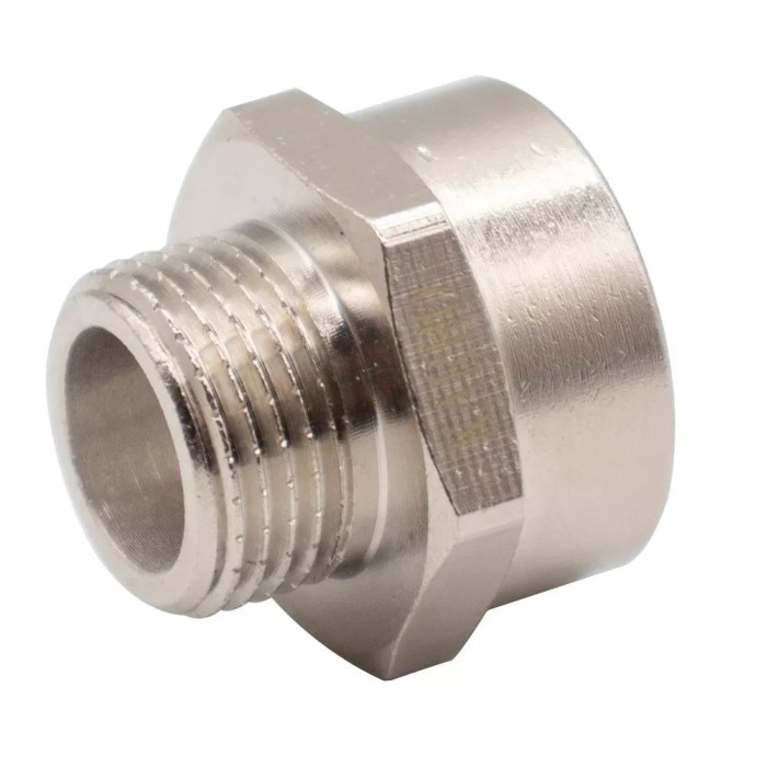 Перехід 3/8"З x 1/2" В Нік. KARRO {800/20} Перехід 3/8"З x 1/2" В Нік. KARRO {800/20}