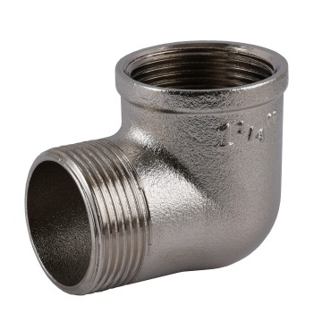 Кутник 1 1/4″ВЗ нікельований NL663S OPTIMUM