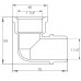 Кутник 1 1/4″ВЗ нікельований NL663S OPTIMUM