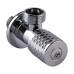 Кран кутовий кераміка  PROFESSIONAL EXCLUSIVE 1/2″X3/4″ 898 CHROME (1шт.)