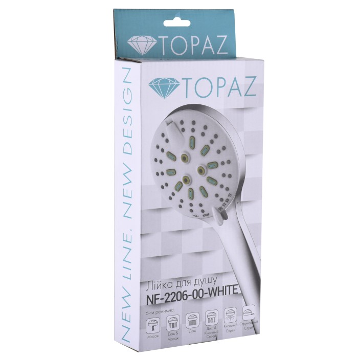 Душова лійка Topaz NF-2206-00-WHITE Душова лійка Topaz NF-2206-00-WHITE