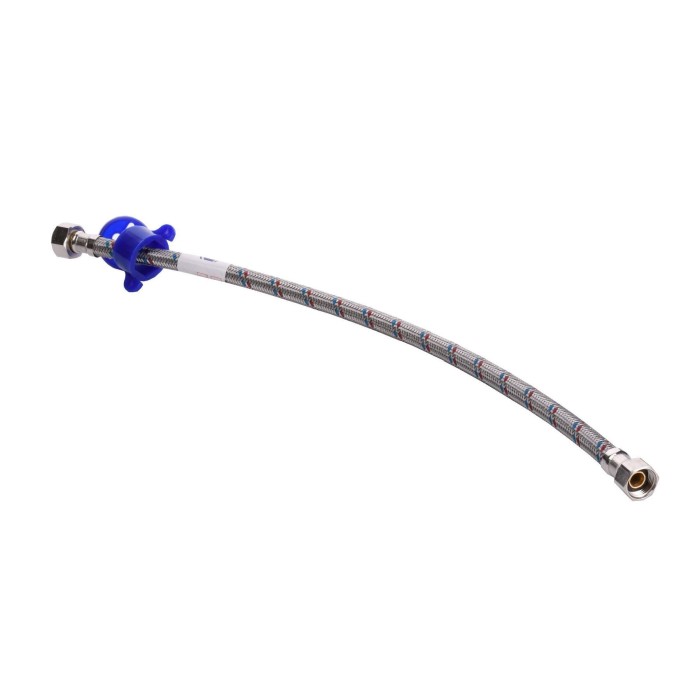 Шланг нержавіюча сталь SOLOMON 1/2″х1/2″ ВВ 1,0м HS30 Шланг нержавіюча сталь SOLOMON 1/2″х1/2″ ВВ 1,0м HS30