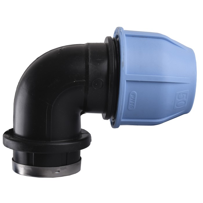 Коліно ПНД Vsplast 50*1 1/4 '' ВР 4002 Коліно ПНД Vsplast 50*1 1/4 '' ВР 4002