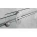 Двері в нішу Koer SR SD06-140x220-TR-01 прозоре скло Easy Clean 8мм, хром (KR5368)