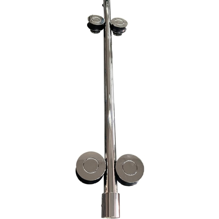 Двері в нішу Koer SR SD06-140x220-TR-01 прозоре скло Easy Clean 8мм, хром (KR5368) Двері в нішу Koer SR SD06-140x220-TR-01 прозоре скло Easy Clean 8мм, хром (KR5368)
