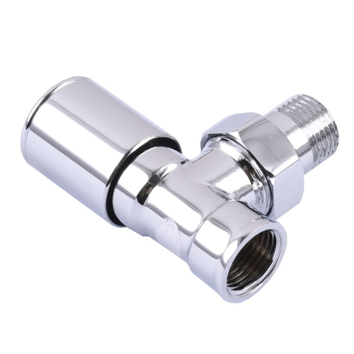 Кран вентильний кутовий з американкою SOLOMON 1/2″ CHROM 1845 Кран вентильний кутовий з американкою SOLOMON 1/2″ CHROM 1845