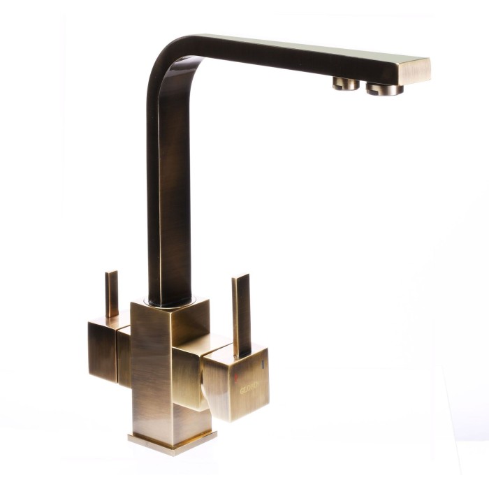 Змішувач для кухні під осмос Globus Lux LAZER GLLR-0111-9-BRONZE Змішувач для кухні під осмос Globus Lux LAZER GLLR-0111-9-BRONZE
