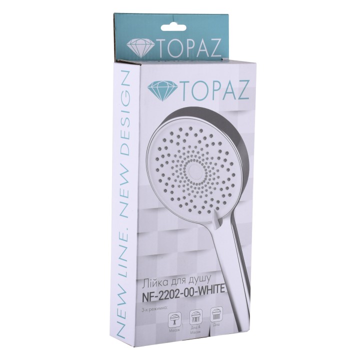 Душова лійка Topaz NF-2202-00-WHITE Душова лійка Topaz NF-2202-00-WHITE