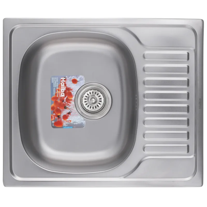 Мийка кухонна HAIBA 58x48 (satin) (HB0645) Мийка кухонна HAIBA 58x48 (satin) (HB0645)