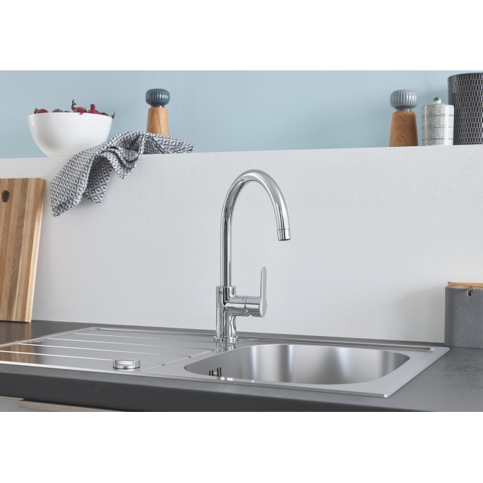 Мийка для кухні із нержавіючої сталі Grohe K200 (31552SD1) Мийка для кухні із нержавіючої сталі Grohe K200 (31552SD1)
