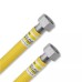 Гофрований гнучкий шланг Eco-Flex Газ/Супер 50 см гайка-гайка 1/2"