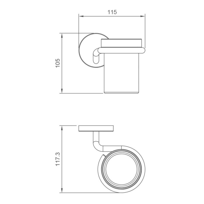 G30706-3 склянка/скло з утримувачем (сатин золотий) {10/1} G30706-3 склянка/скло з утримувачем (сатин золотий) {10/1}