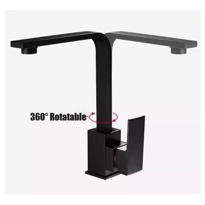 Змішувач для кухні WEZER PRO4A-02-BLACK Змішувач для кухні WEZER PRO4A-02-BLACK