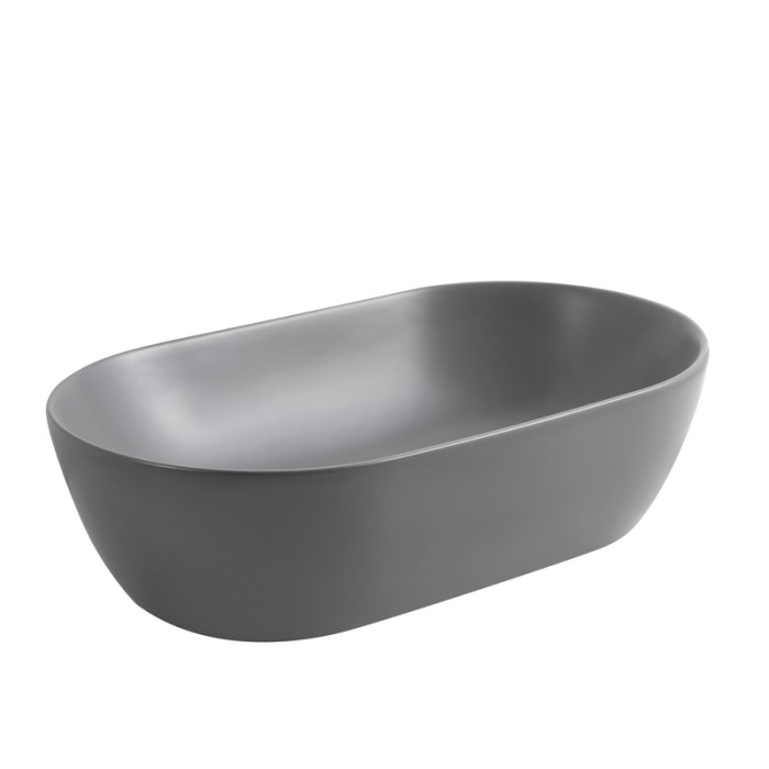 Раковина накладна Mixxus Premium ELLIPSE-0109 GRAY 500x300x140mm (MP6653) Раковина накладна Mixxus Premium ELLIPSE-0109 GRAY 500x300x140mm (MP6653)