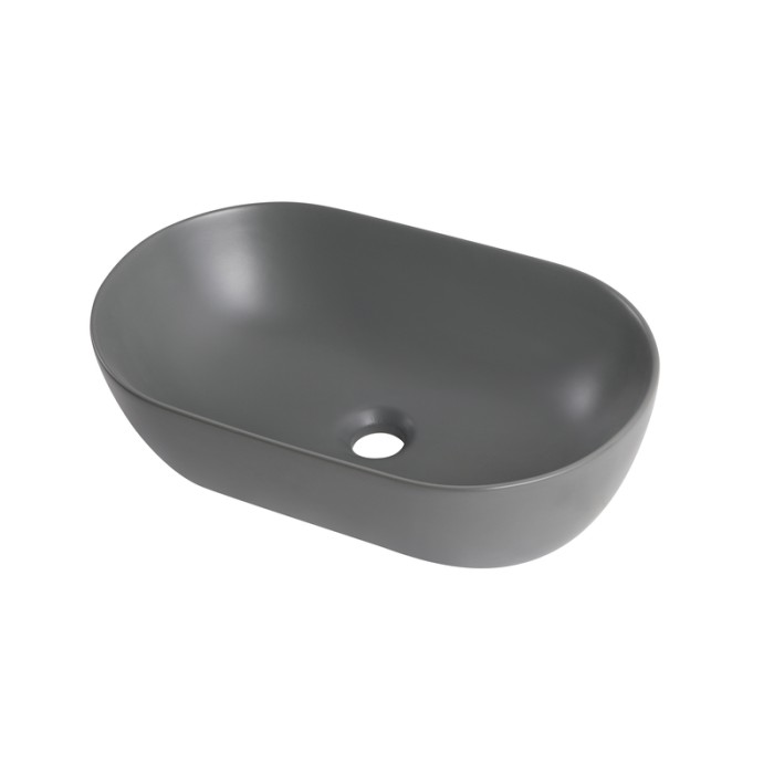 Раковина накладна Mixxus Premium ELLIPSE-0109 GRAY 500x300x140mm (MP6653) Раковина накладна Mixxus Premium ELLIPSE-0109 GRAY 500x300x140mm (MP6653)