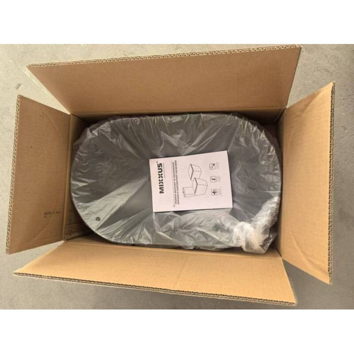 Раковина накладна Mixxus Premium ELLIPSE-0109 GRAY 500x300x140mm (MP6653) Раковина накладна Mixxus Premium ELLIPSE-0109 GRAY 500x300x140mm (MP6653)