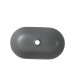 Раковина накладна Mixxus Premium ELLIPSE-0109 GRAY 500x300x140mm (MP6653)