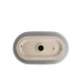 Раковина накладна Mixxus Premium ELLIPSE-0109 GRAY 500x300x140mm (MP6653)