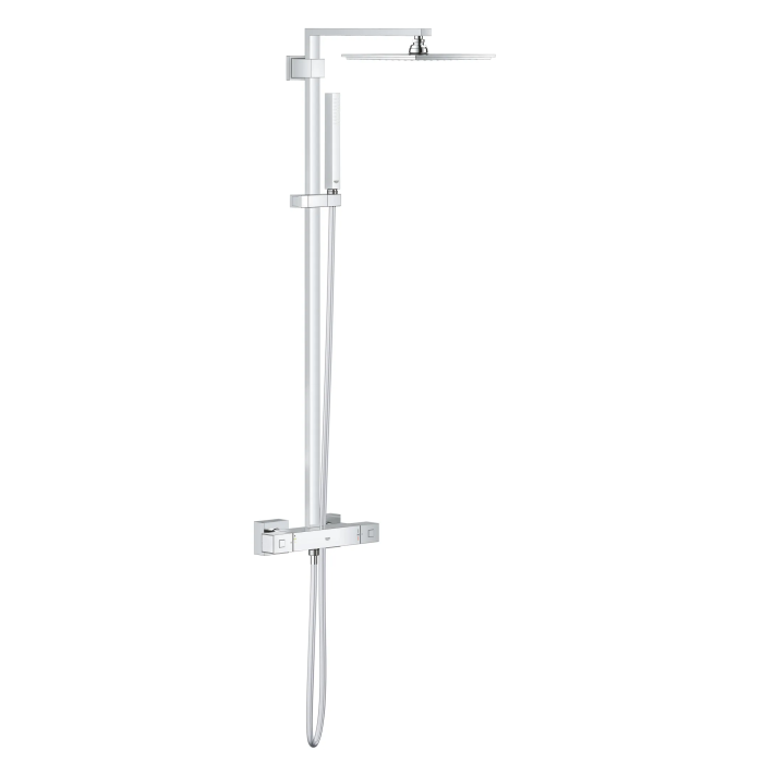 Душова система з термостатом для душа Grohe Euphoria Cube System (26087000) Душова система з термостатом для душа Grohe Euphoria Cube System (26087000)