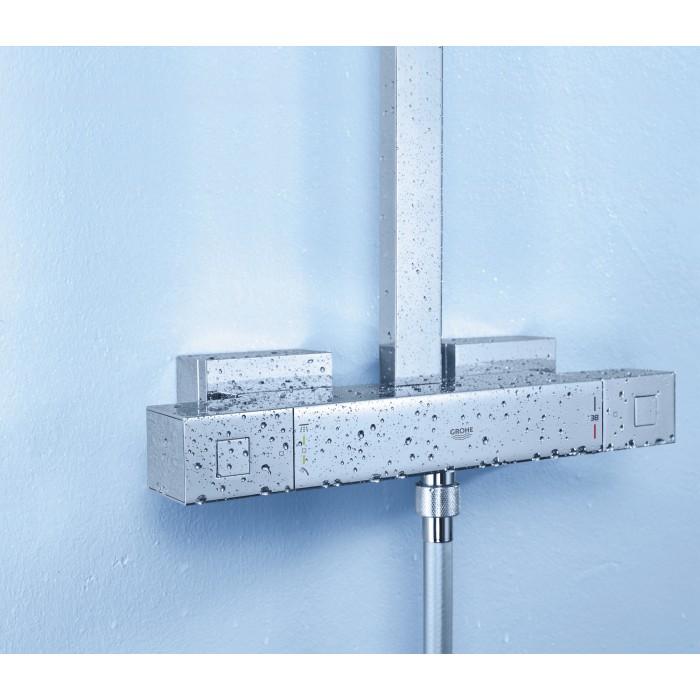 Душова система з термостатом для душа Grohe Euphoria Cube System (26087000) Душова система з термостатом для душа Grohe Euphoria Cube System (26087000)