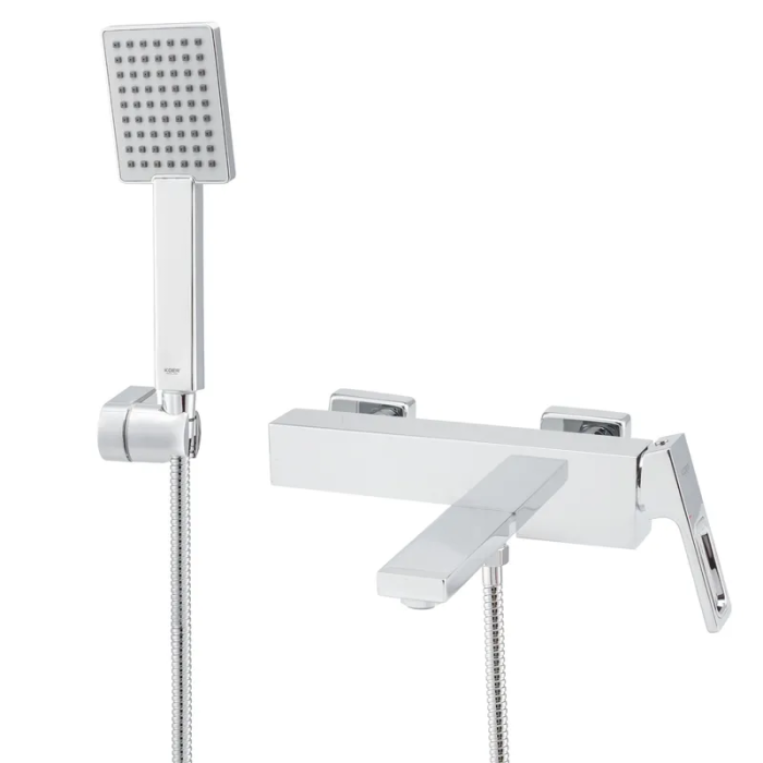 Змішувач для ванни з коротким виливом Koer KB-41009-01 (Колір хром) (KR3502) Змішувач для ванни з коротким виливом Koer KB-41009-01 (Колір хром) (KR3502)