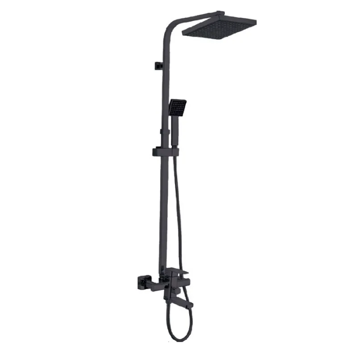 Душова колона зі змішувачем Zerix LEB16-123 Black (кол. чорний) (ZX5574) Душова колона зі змішувачем Zerix LEB16-123 Black (кол. чорний) (ZX5574)