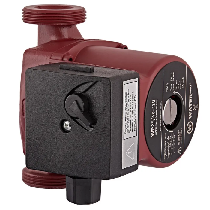 Насос циркуляційний Waterpro WP25/40-130 з кабелем, без гайок (WP3337) Насос циркуляційний Waterpro WP25/40-130 з кабелем, без гайок (WP3337)