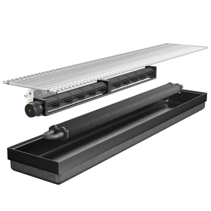 Конвектор ТС80-3250/200-LUX-2wbl (з решіткою) Конвектор ТС80-3250/200-LUX-2wbl (з решіткою)