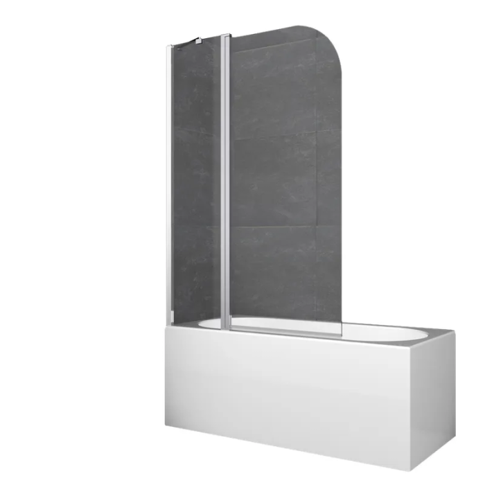 Шторки скляні на ванну Koer SR BS03-95x140-TR-01 прозоре скло 6мм, хром (KR5402) Шторки скляні на ванну Koer SR BS03-95x140-TR-01 прозоре скло 6мм, хром (KR5402)