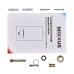 Газова колонка MIXXUS GWH-0610 BASIC GLASS димохідна 10 л/хв (панель зі скла з малюнком) (WH0027)