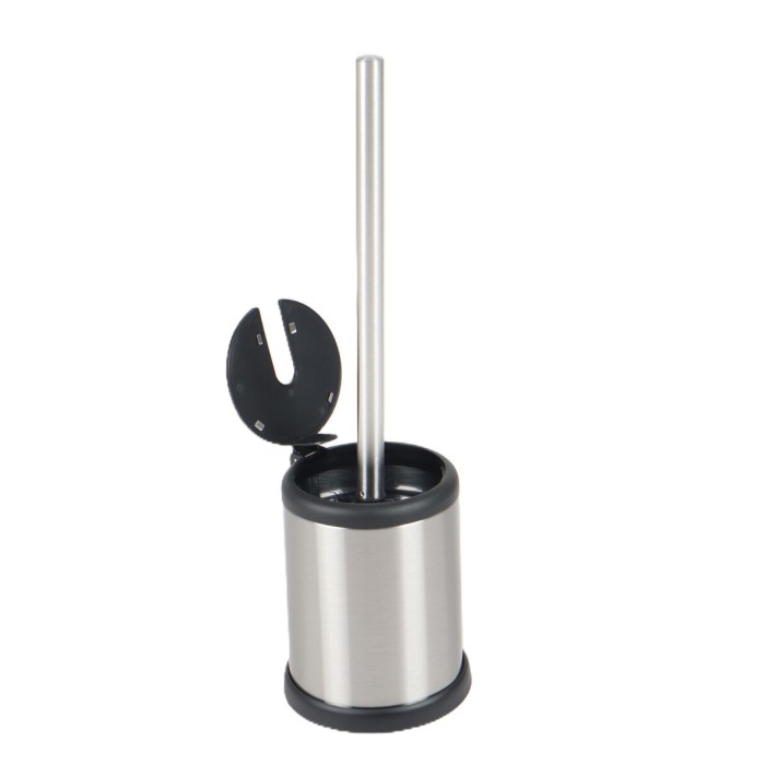 Йоржик для унітазу підлоговий Mixxus Topper-TB0201 SS Color колір нержавійка (MI7093) Йоржик для унітазу підлоговий Mixxus Topper-TB0201 SS Color колір нержавійка (MI7093)