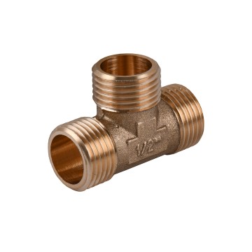Трійник 1/2″ЗЗЗ латунний LT332S OPTIMUM