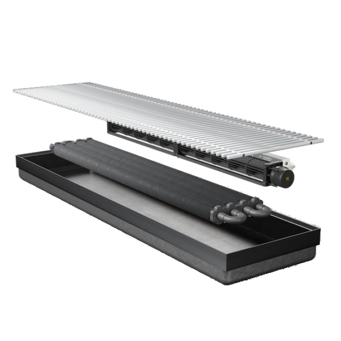 Конвектор ТС80-500/265-LUX-4wbr (з решіткою) Конвектор ТС80-500/265-LUX-4wbr (з решіткою)