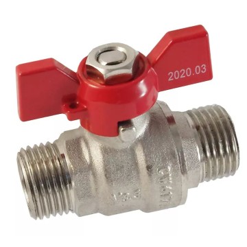 Кран кульовий V&G Optima    1/2" ЗЗ (червоний метелик) {20}