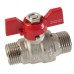 Кран кульовий V&G Optima    1/2" ЗЗ (червоний метелик) {20}