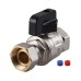 Кран кульовий для котла  3/4″  ARCO 150854 прямий з накидною гайкою