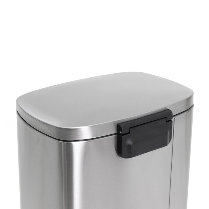 Відро для сміття з плавним закриттям прямокутне Mixxus Bevel-TC0112 SS Color 12л колір наржавійка (MI7087) Відро для сміття з плавним закриттям прямокутне Mixxus Bevel-TC0112 SS Color 12л колір наржавійка (MI7087)