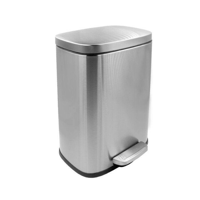 Відро для сміття з плавним закриттям прямокутне Mixxus Bevel-TC0112 SS Color 12л колір наржавійка (MI7087) Відро для сміття з плавним закриттям прямокутне Mixxus Bevel-TC0112 SS Color 12л колір наржавійка (MI7087)
