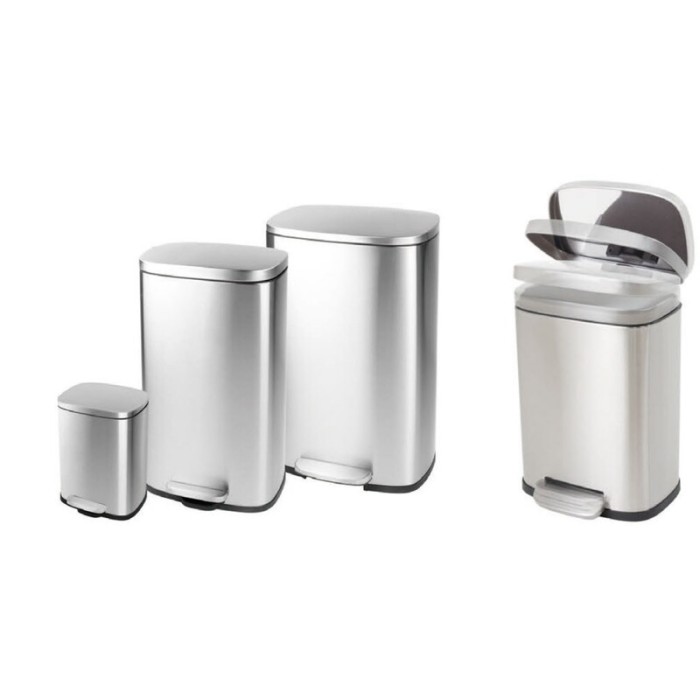 Відро для сміття з плавним закриттям прямокутне Mixxus Bevel-TC0112 SS Color 12л колір наржавійка (MI7087) Відро для сміття з плавним закриттям прямокутне Mixxus Bevel-TC0112 SS Color 12л колір наржавійка (MI7087)